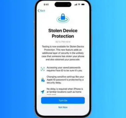 武平苹果授权维修店分享被盗设备保护功能开启方法 