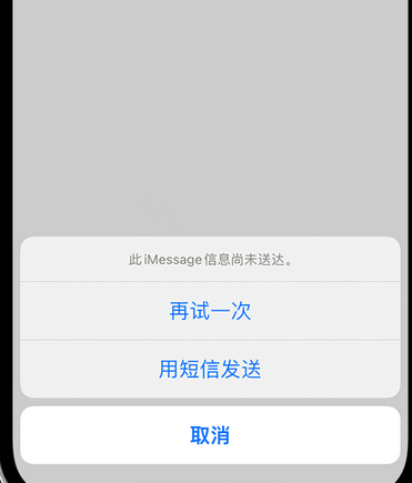 武平apple维修iPhone上无法正常发送iMessage信息